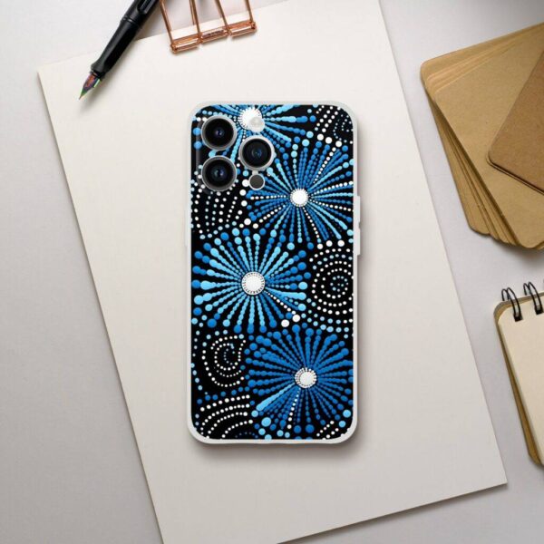 Aboriginal Blue - Phone Cases